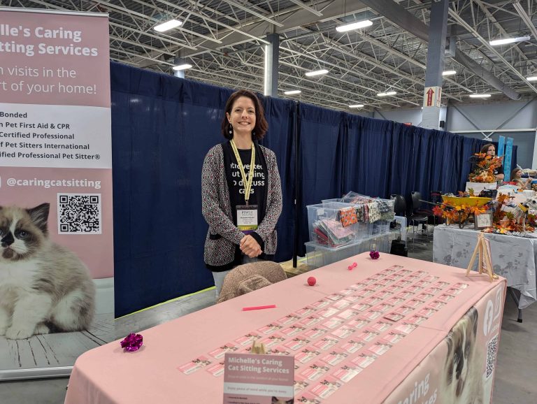 Michelles Caring Cat Sitting Services Ottawa Cat Show September 2024 1 768x578