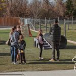 One of our turfed play yards